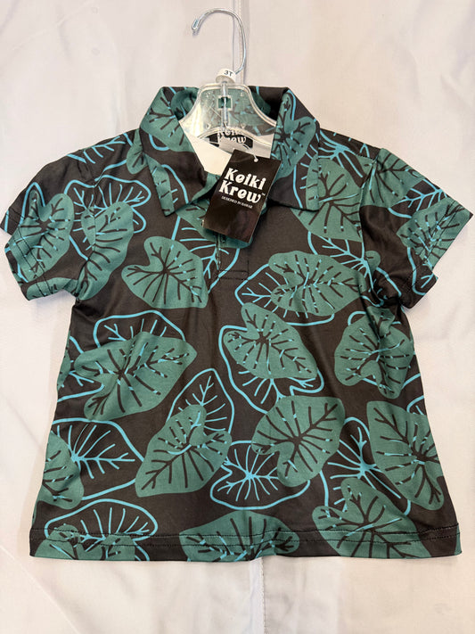 New Keiki Krew Aloha Shirt, 3T