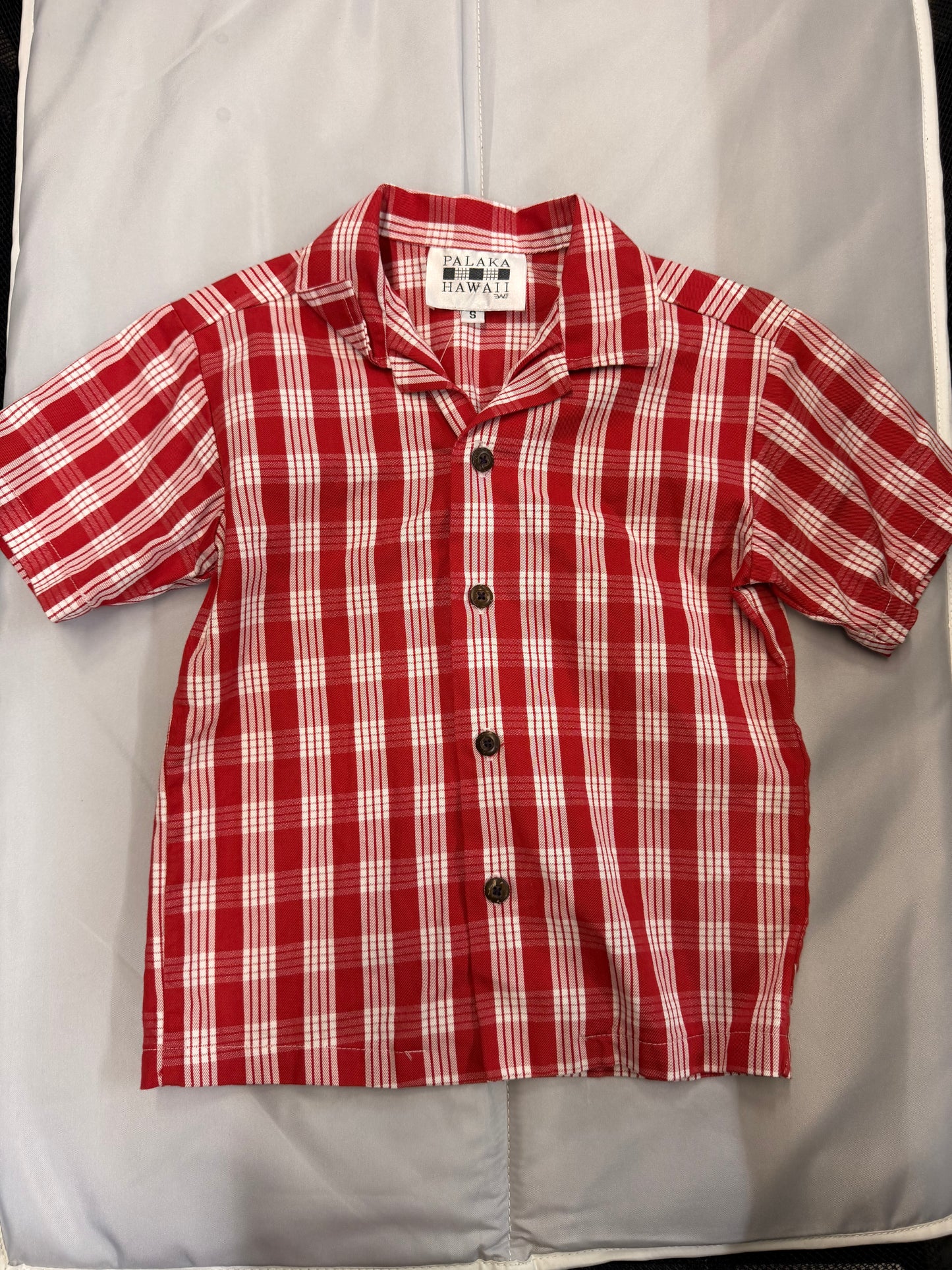 Palaka Hawaii Collared Shirt, 6-7