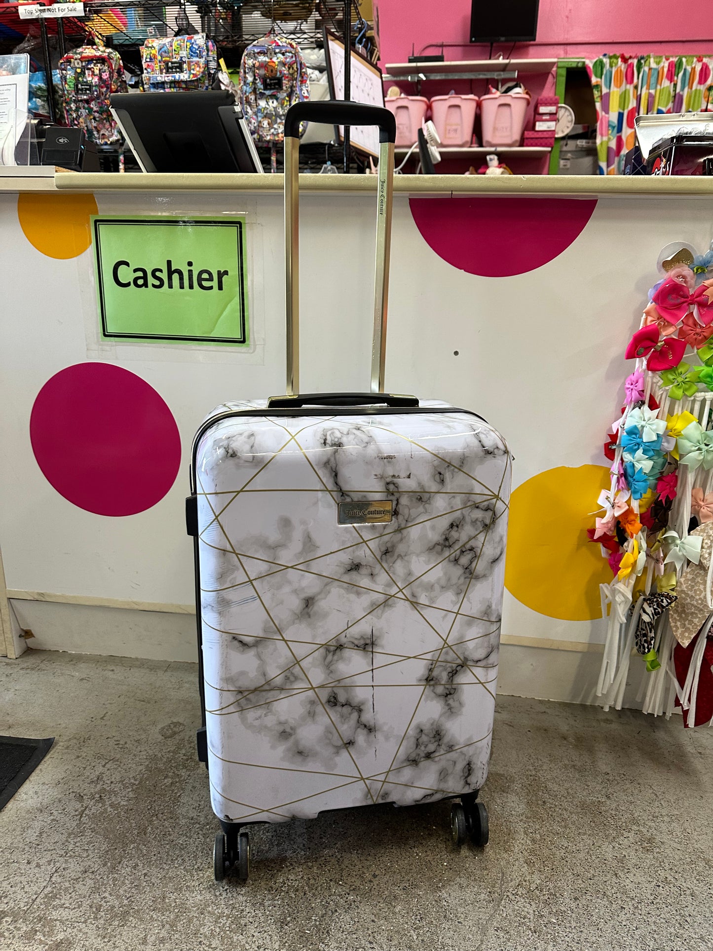 Juicy Couture Suitcase, Marble Caterkids Hawaii