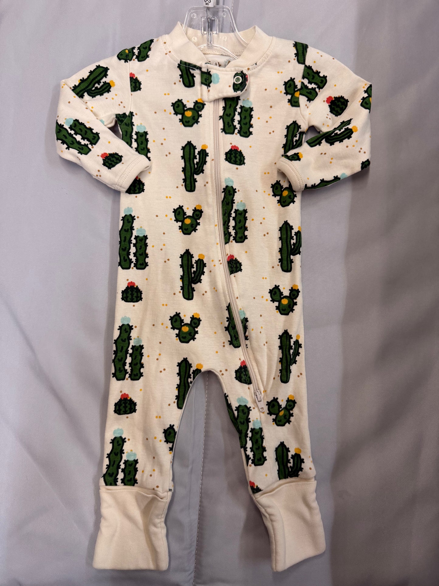 M + A Cactus Onesie, 0-3M