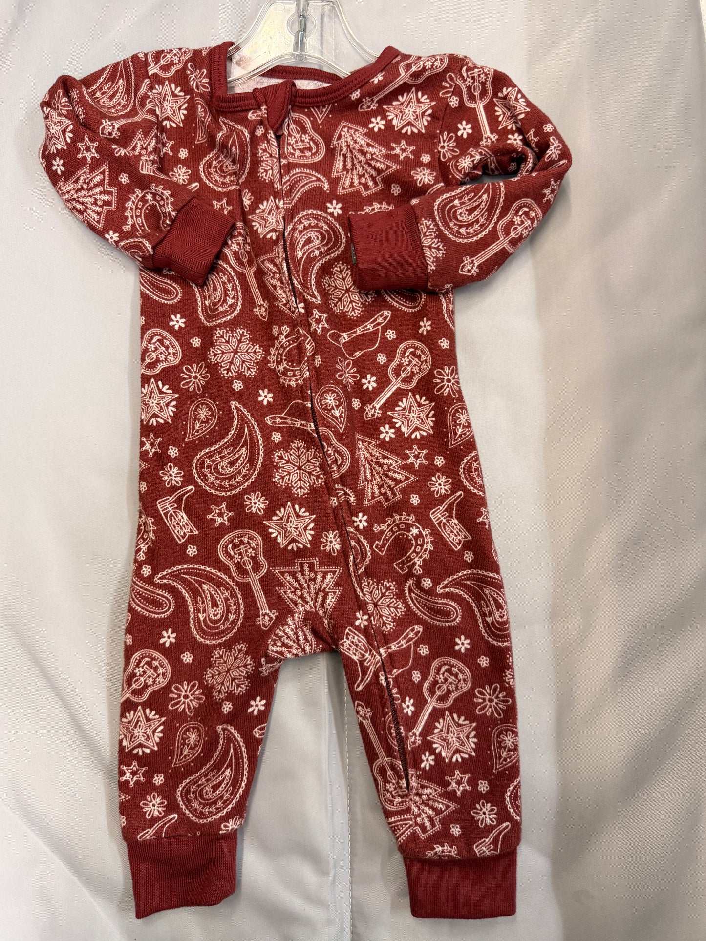 Modern Moments Long Sleeve Onesie, 12M