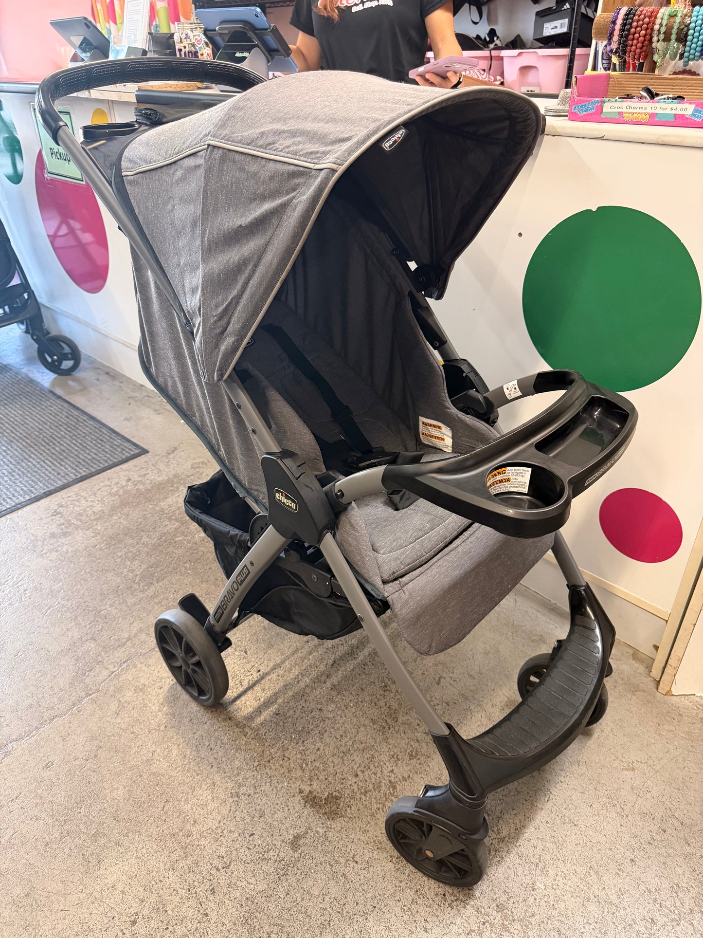 Chicco Mini Bravo Plus Stroller, Gray