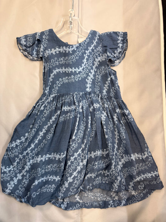 Makai Beach Blue Lei Dress, 2T