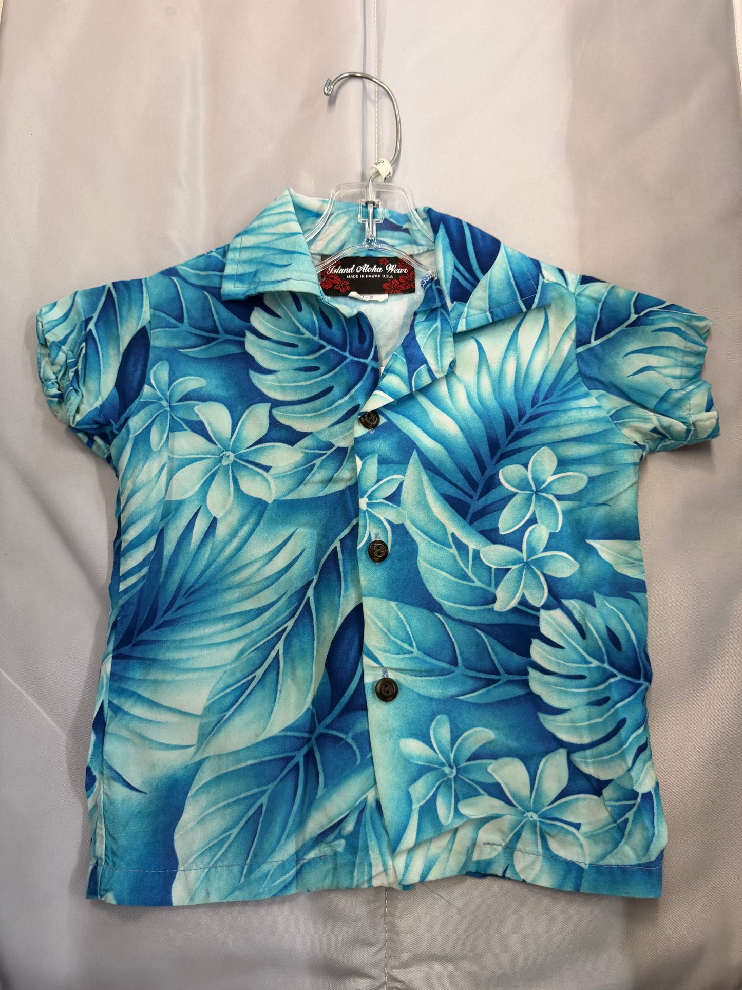 Island Aloha Wear Collared Shirt, 12m