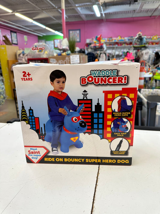 Unused Waddle Super Dog Bouncer