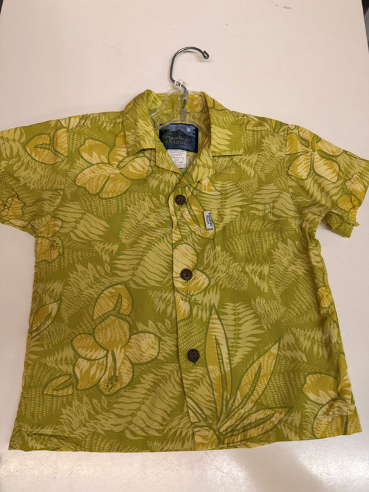 Hawaiian Moon Collared Shirt, 12M