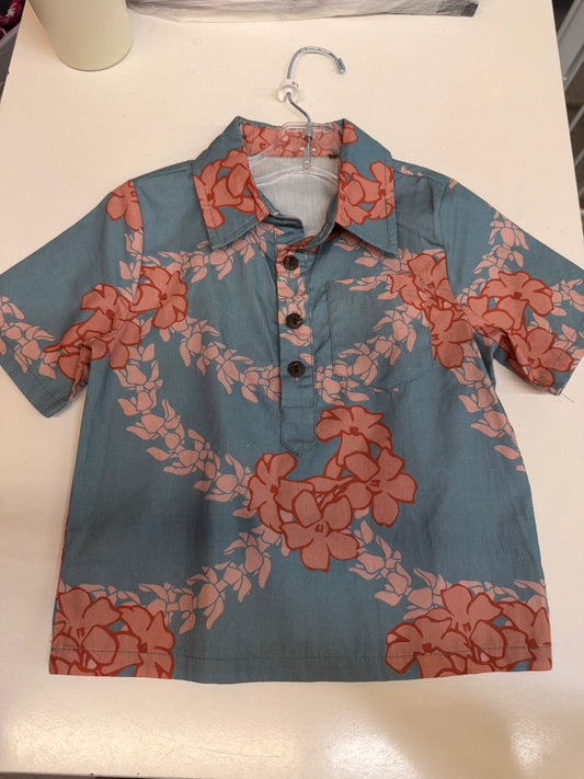 LexBreezy Puakenikeni Collared Shirt, 2T