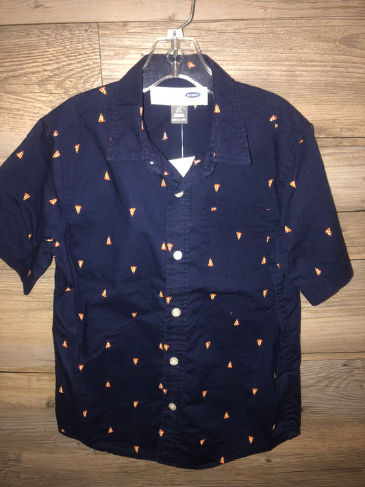 Old Navy Pizza Shirt, Size 6