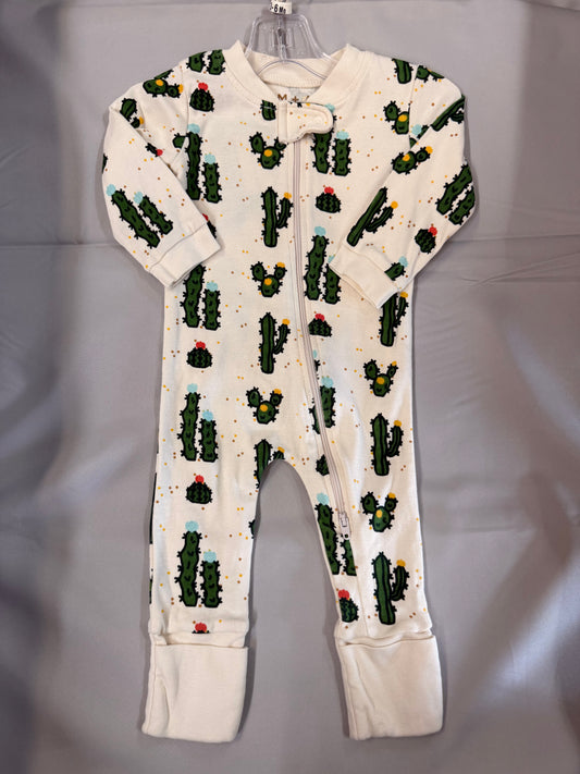 M+A Cactus Onesie, 3-6M
