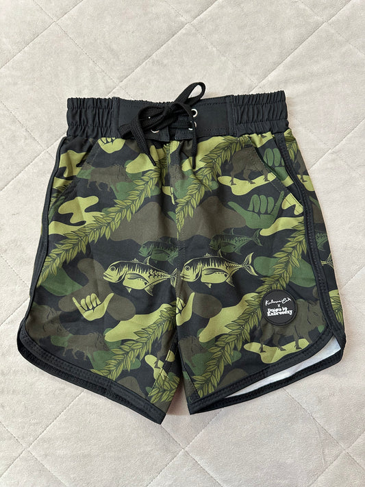 Kulewa Co KLC x DBK Boys Swim Shorts, Size 4T