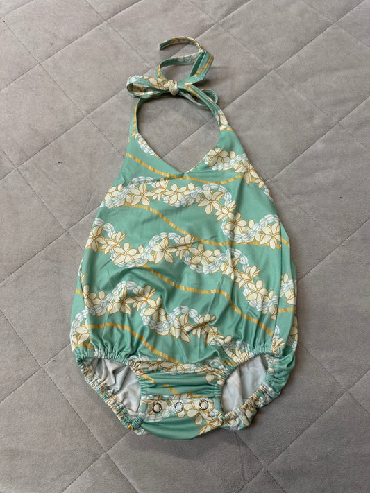 Simply P Green Bubble Romper