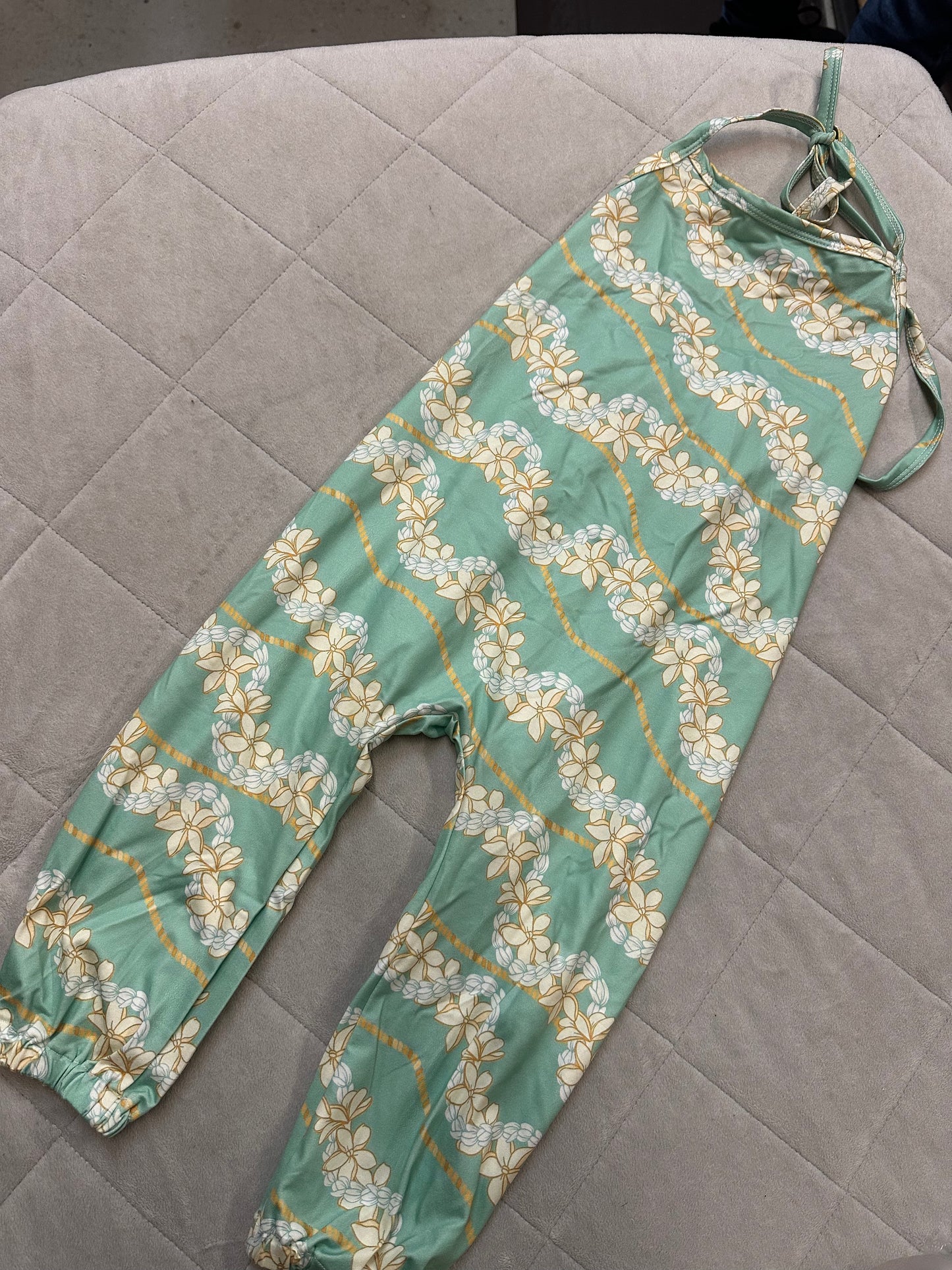 Simply P Green Halter Jumper