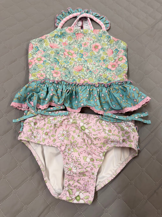 Cheeky Plum Swim Suit, 4T