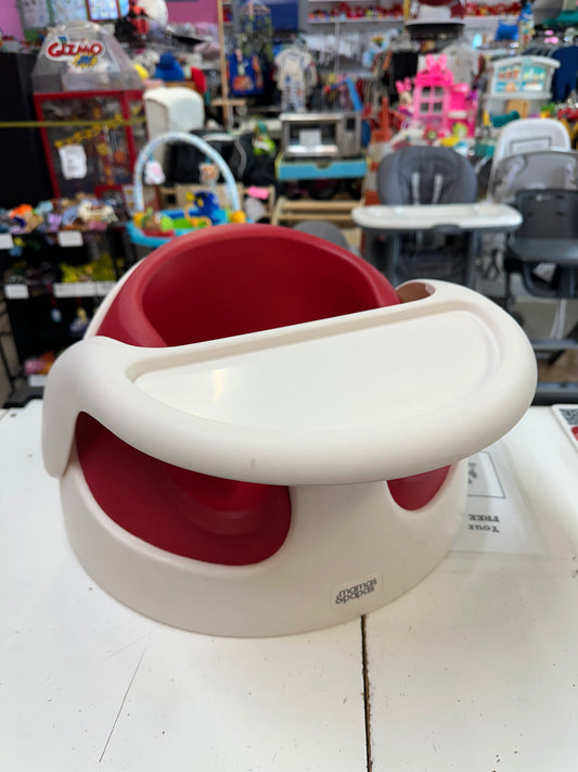Mamas & Papas Floor Seat, Red