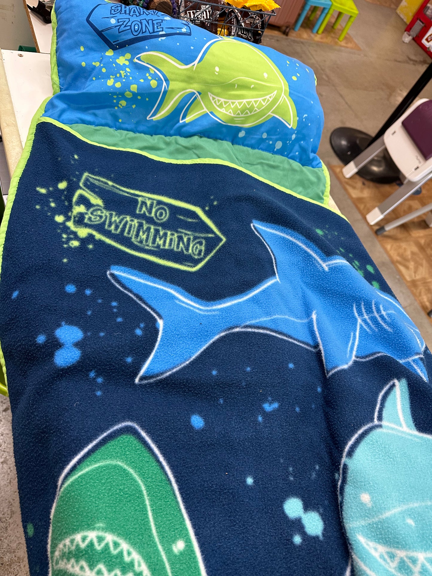 Shark Toddler Nap Mat