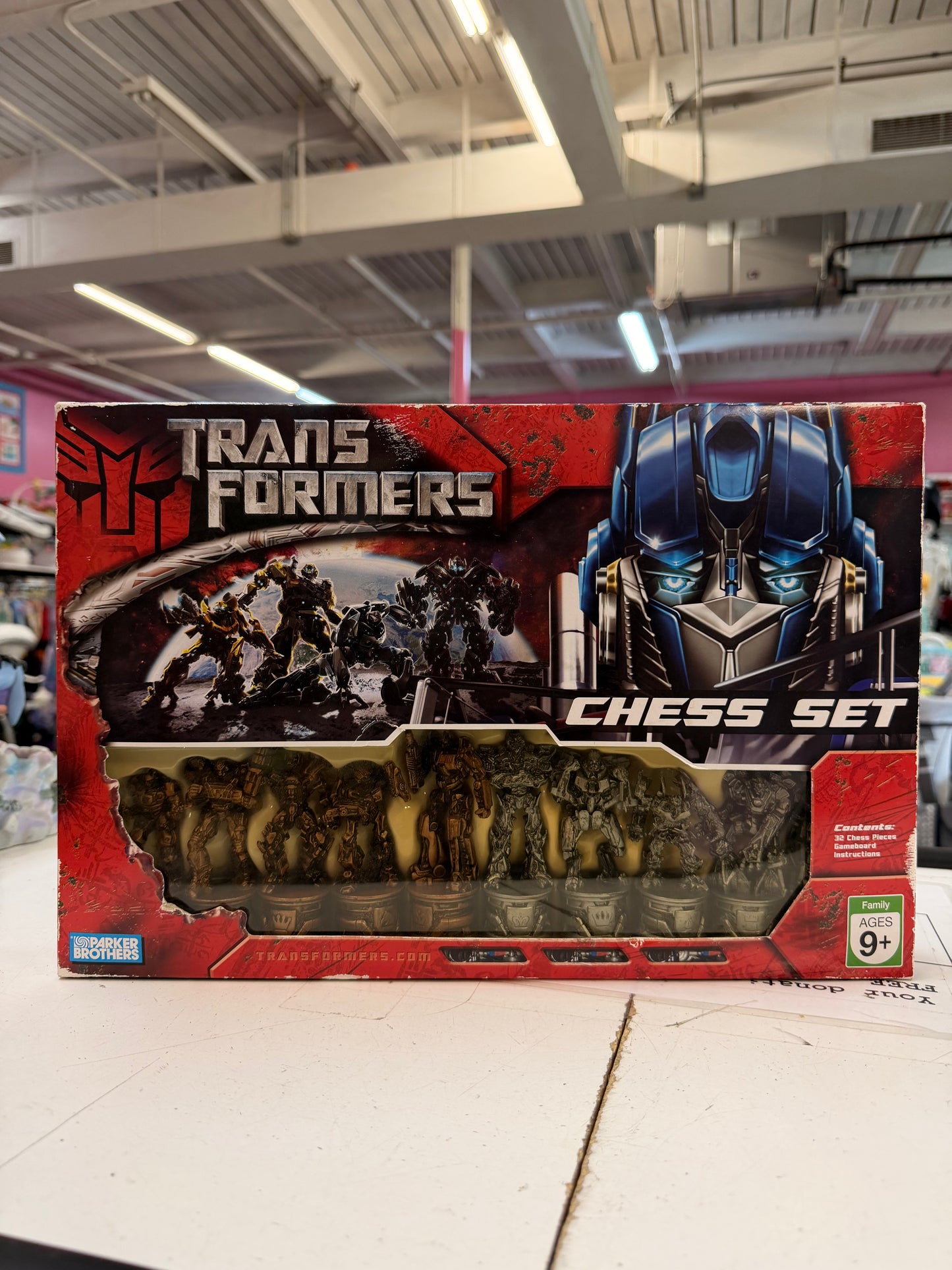 Transformers Chess/ Checker Set