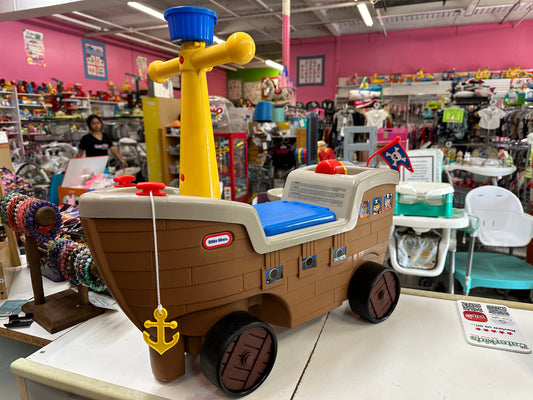 Little Tikes Pirate Ship Ride On