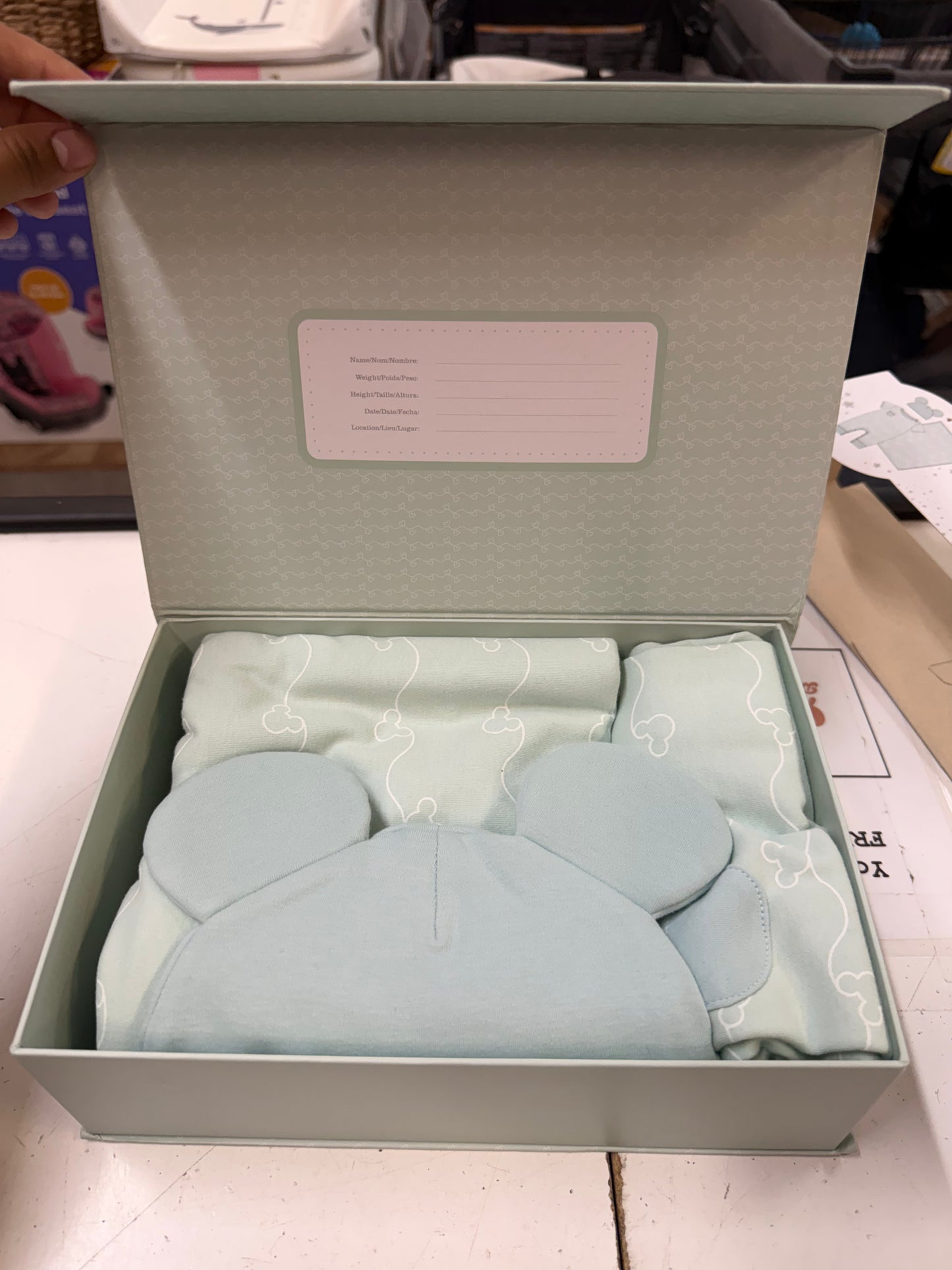 New Disney Baby 3 Piece Gift Set, 3-6M