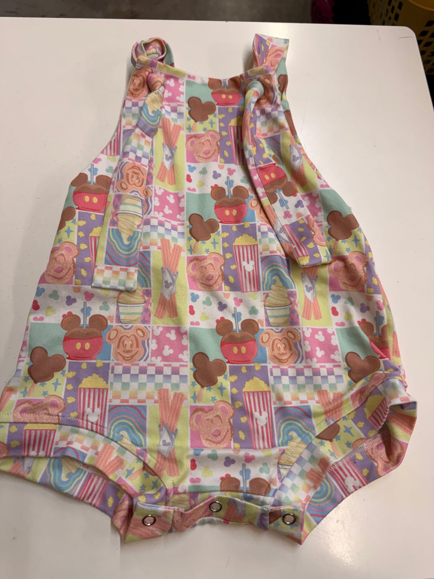 Shadie Denim Snacks Overall, 12-18M