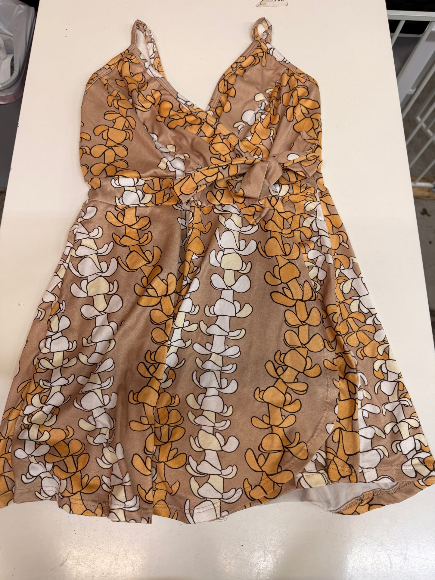 Jeans Warehouse Brown Romper, 11-12
