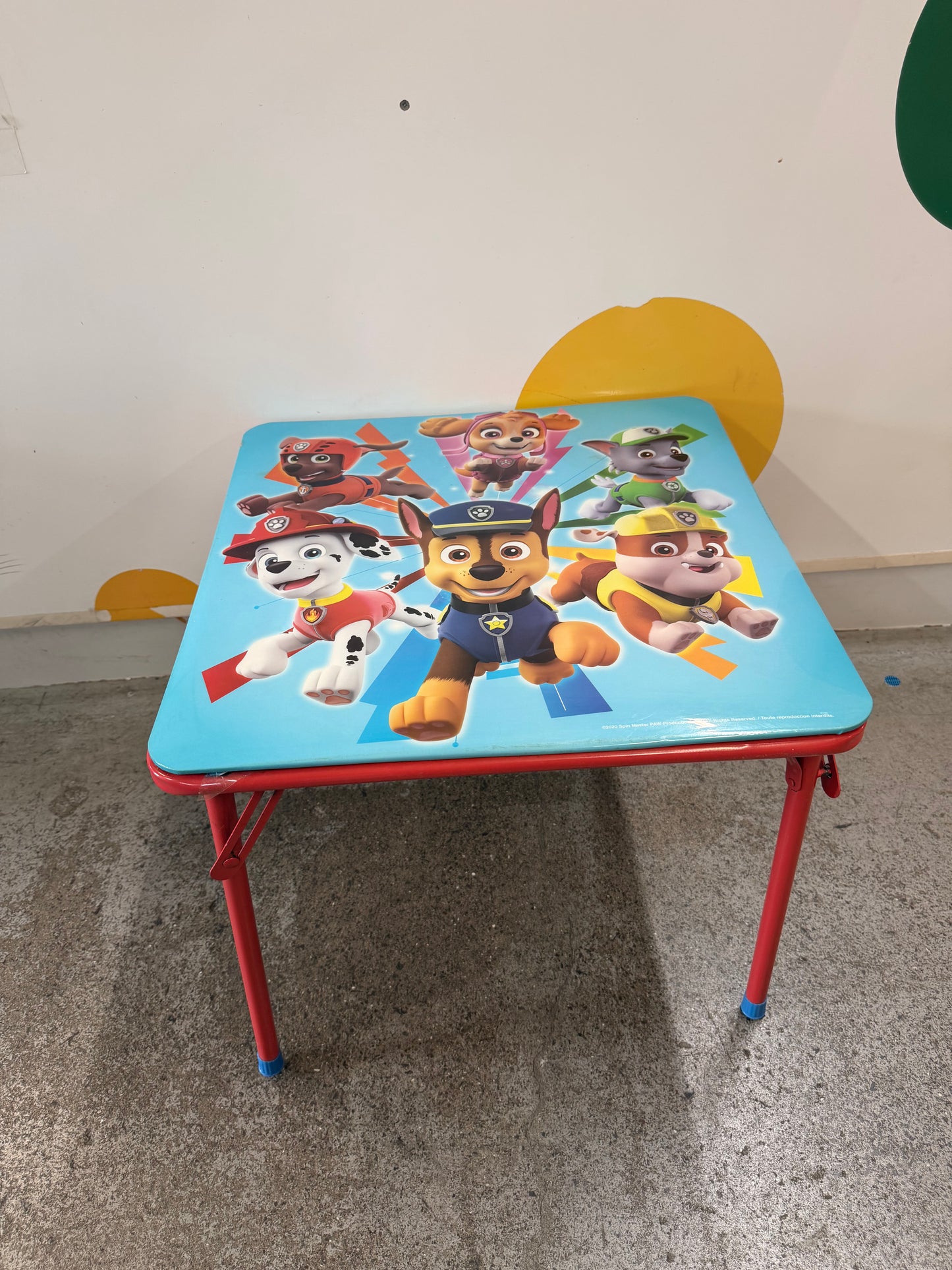 Paw Patrol Table