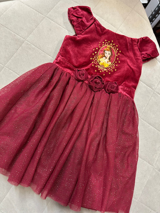 Disney Belle Dress, Size 4T