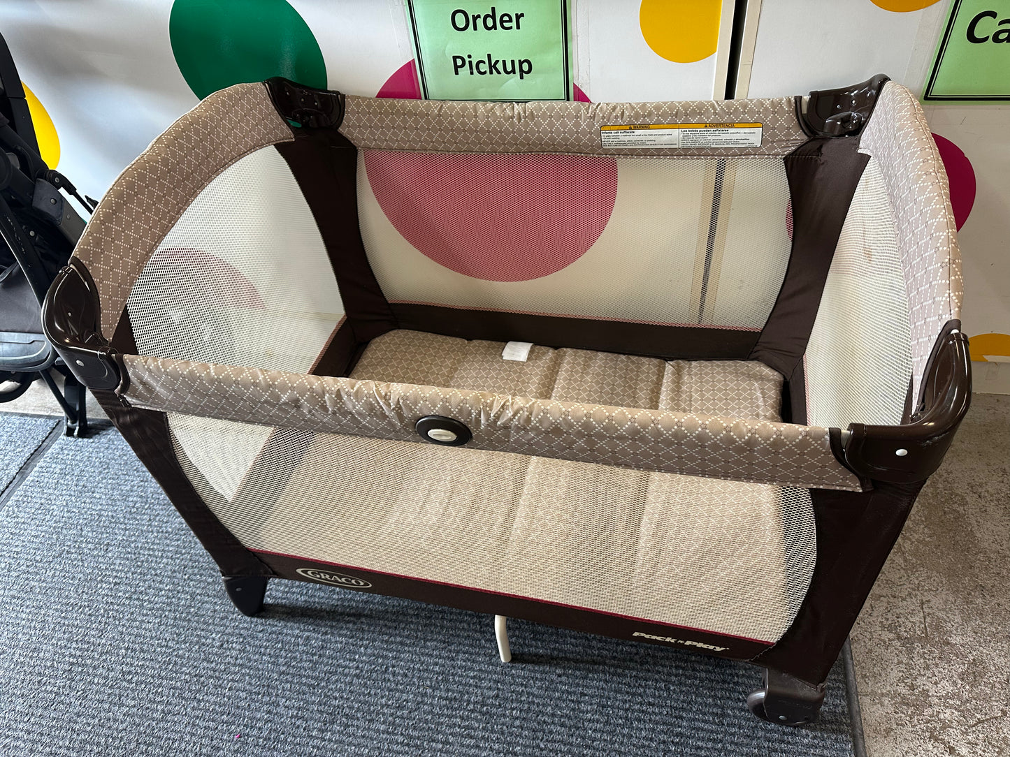 Graco Playard, Stars/Brwn