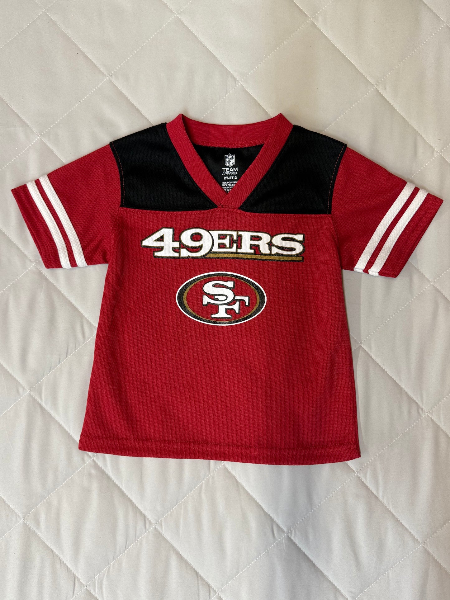 49ers Jersey Shirt, 2T
