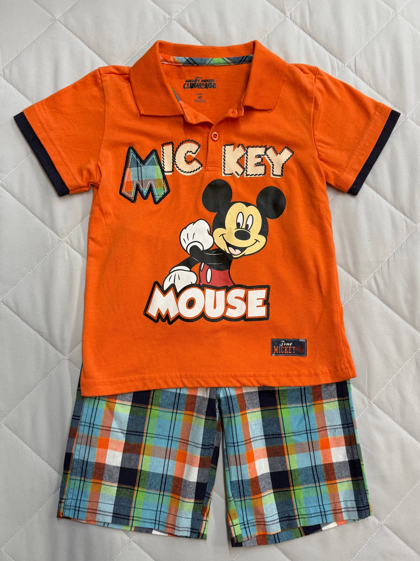 Mickey Mouse Outfit, 4T