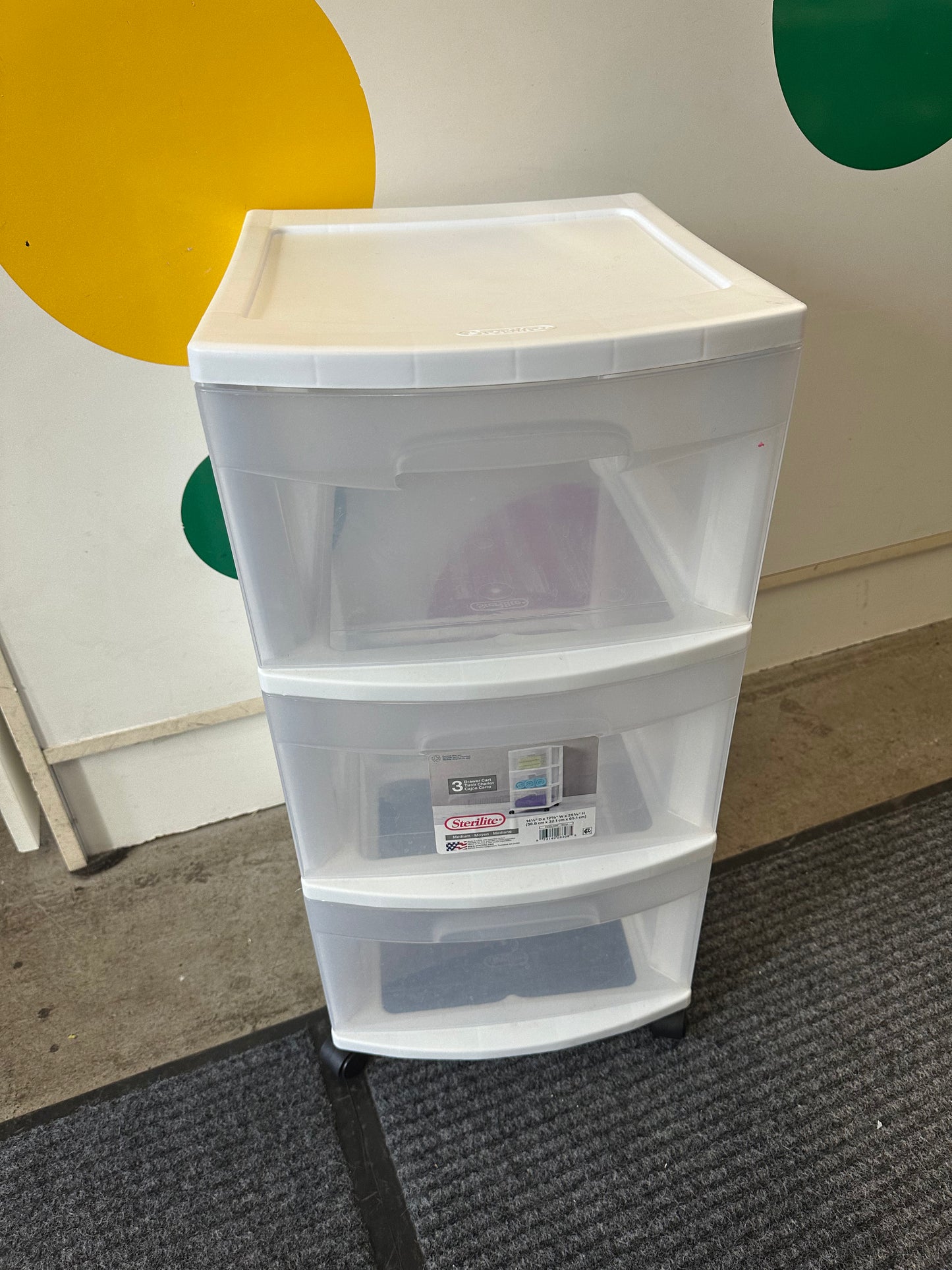 Sterilite 3 Drawer