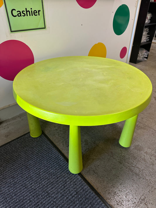 IKEA Round Table, Green