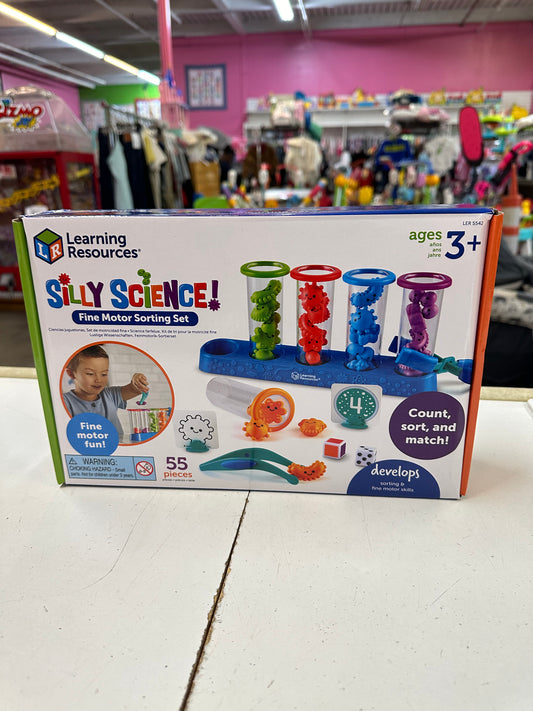 New Learning Resources Silly Science Fine Motor Sorting Set