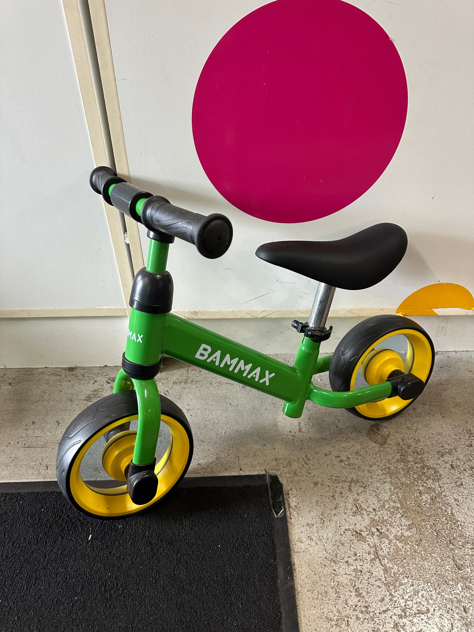 Bammax Balance Bike Green Caterkids Hawaii