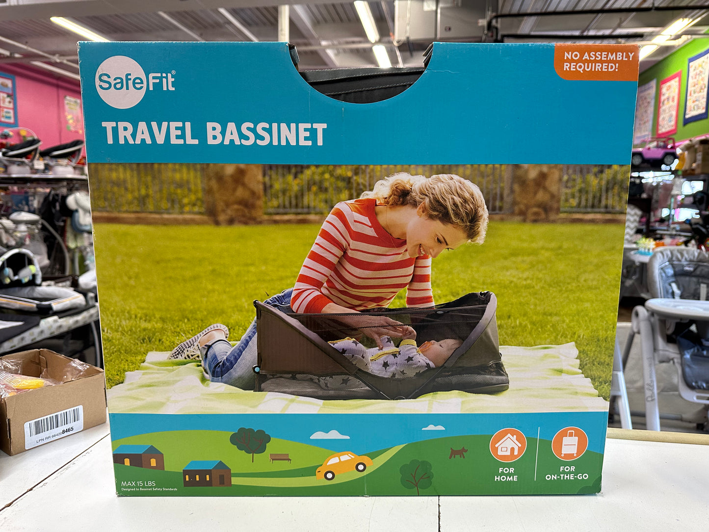 New Safefit Travel Bassinet