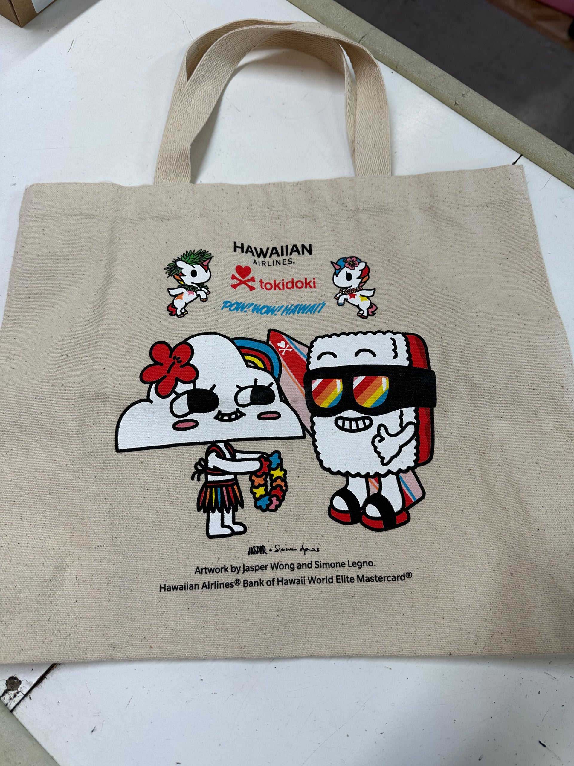 Tokidoki Hawaiian Airlines Tote Bag