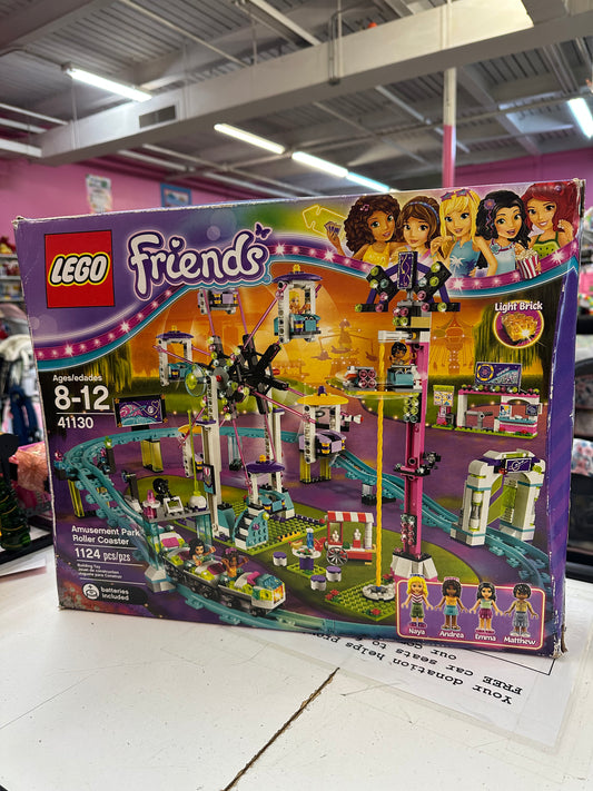 New Lego Friends Amusement Park Roller Coaster