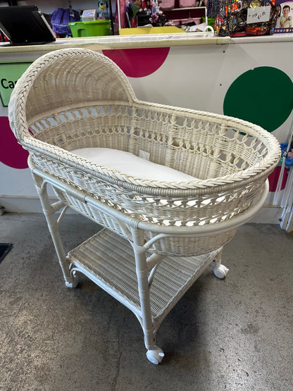 Pottery Barn Wicker Bassinet