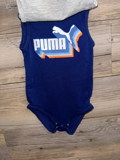 Puma Bodysuits 2pk, Size 3-6M