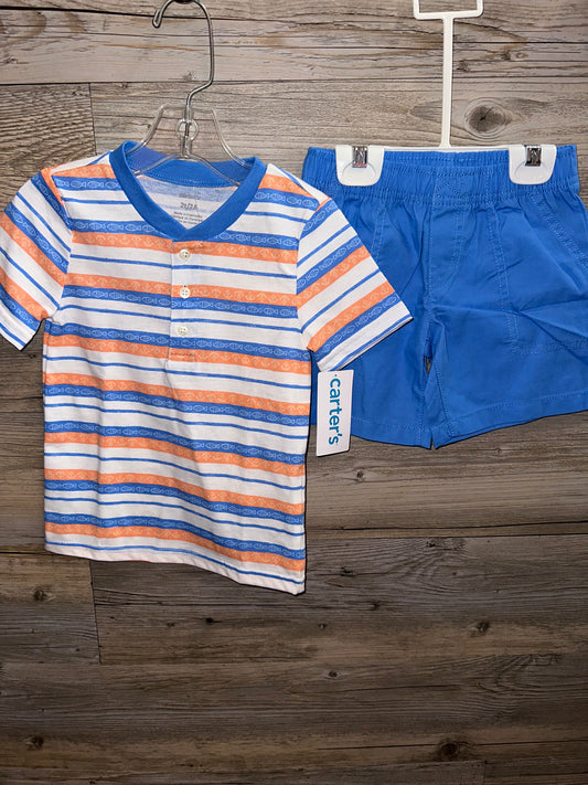 New Carter's 2pc Set, Size 2T