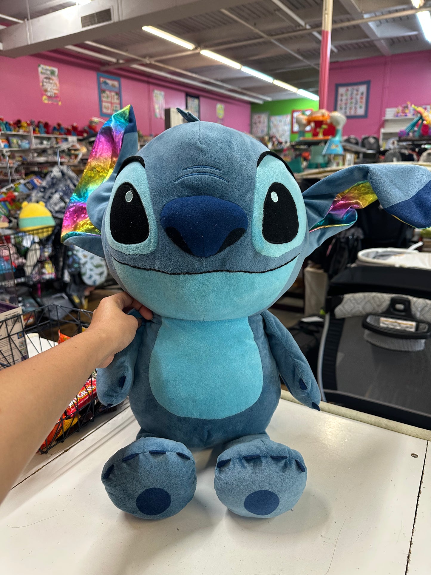 Disney Stitch Plush, Rainbow