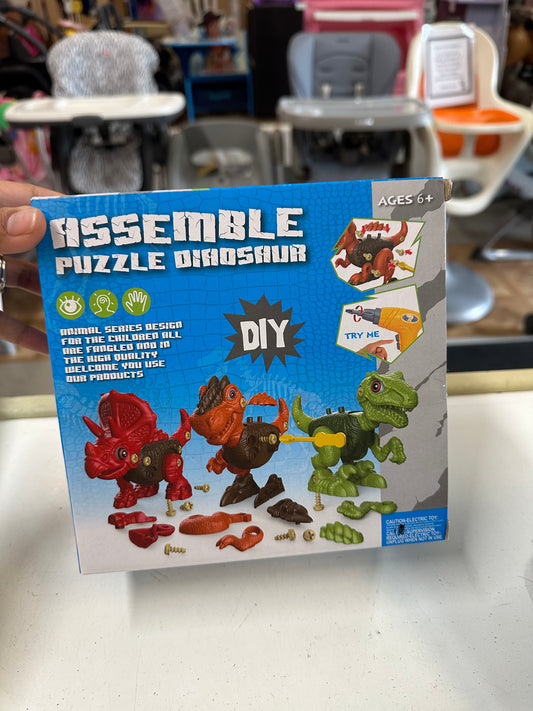 New Assemble Puzzle Dinosaur