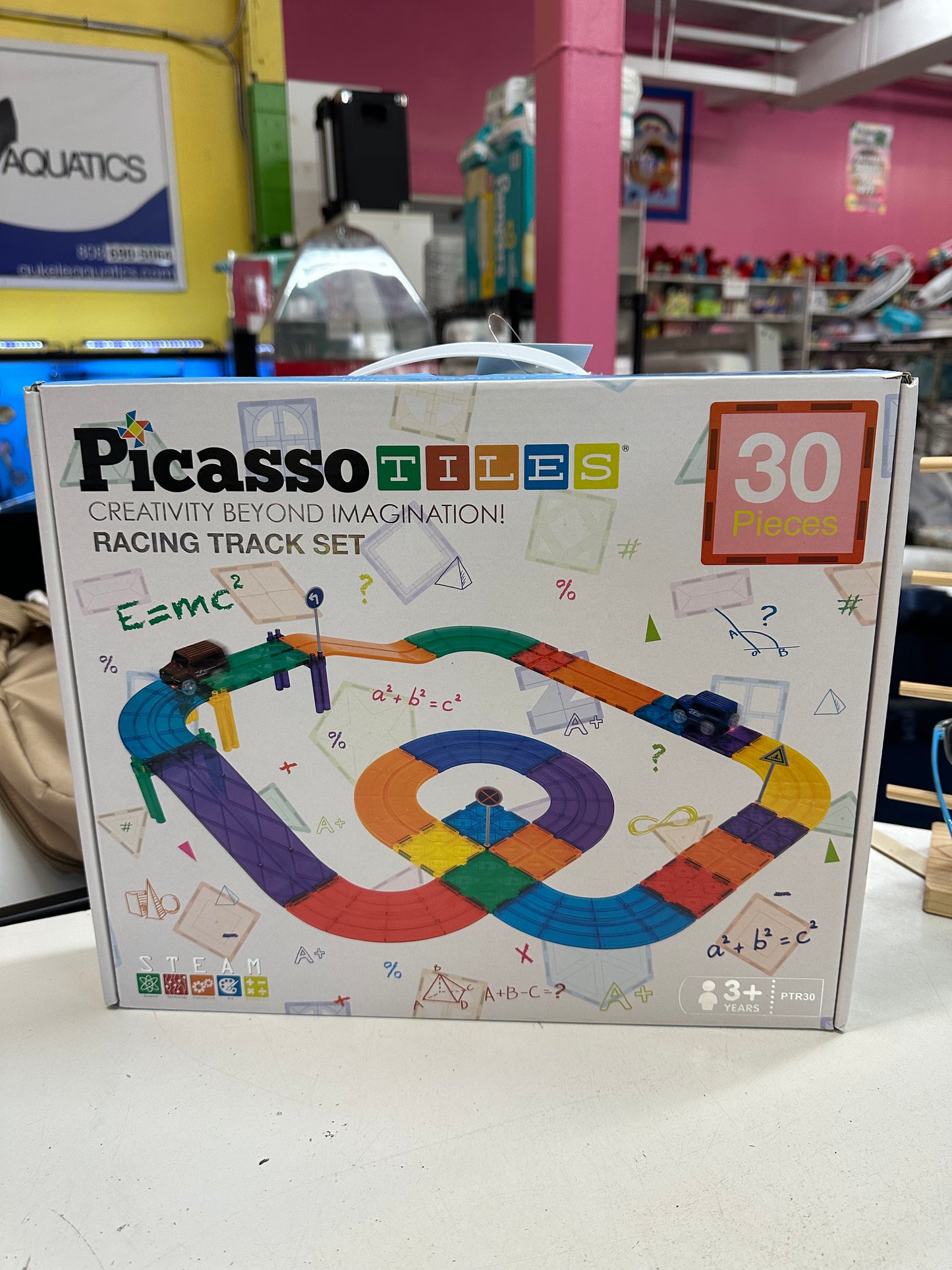 New Picasso Magnetic Tiles Racing Track