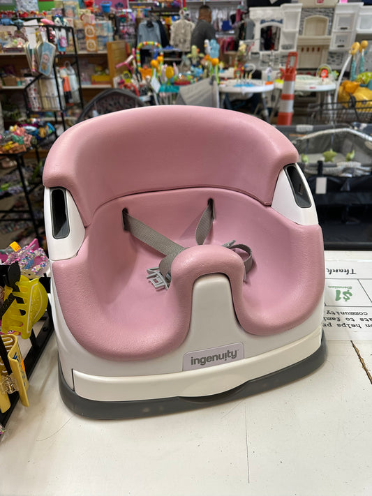 Ingenuity Booster Seat, Light Pink