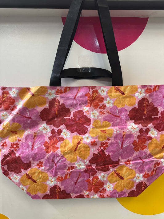 Reusable 23" Bag, Hibiscus