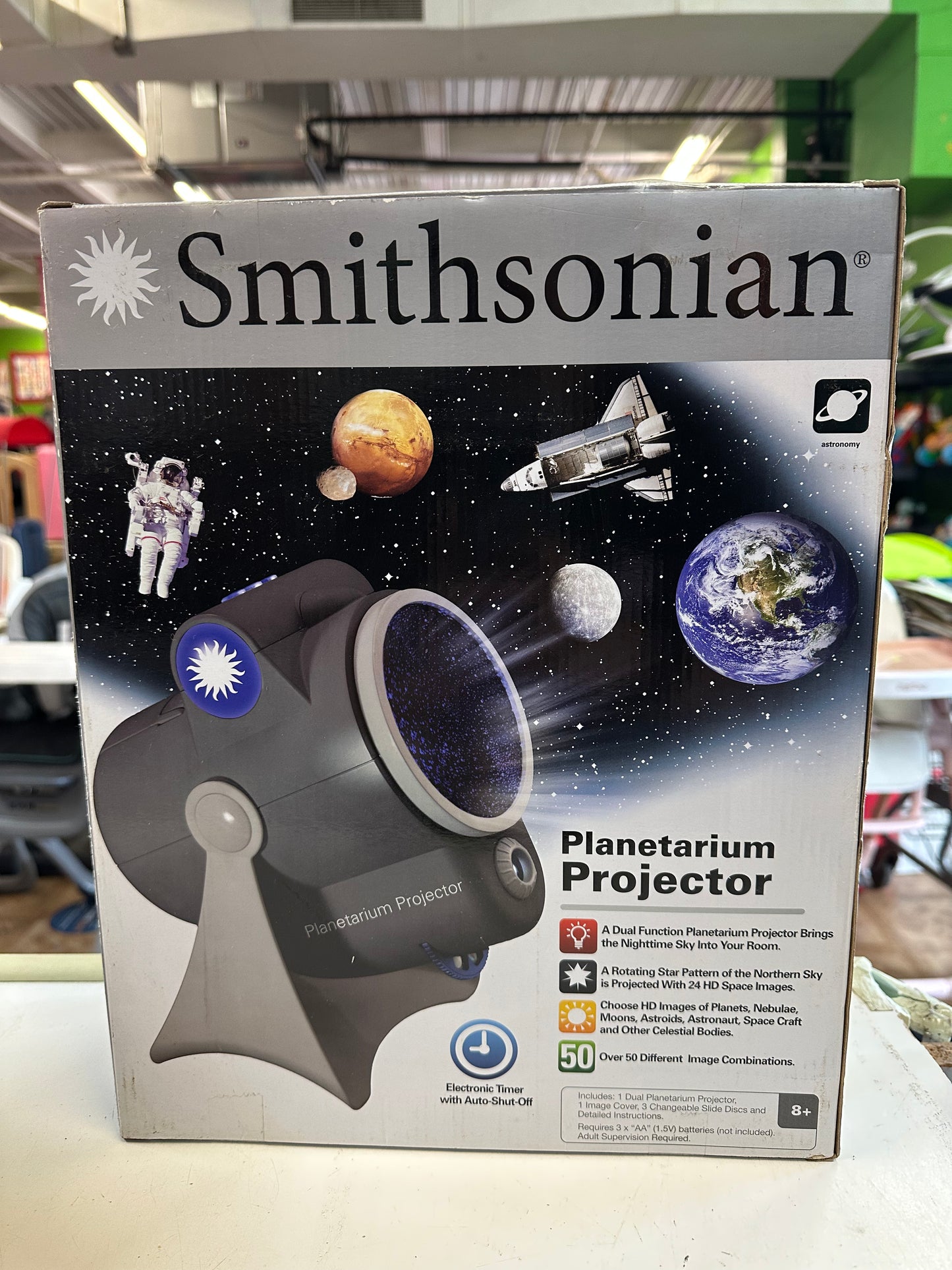 New Smithsonian Planetarium Projector