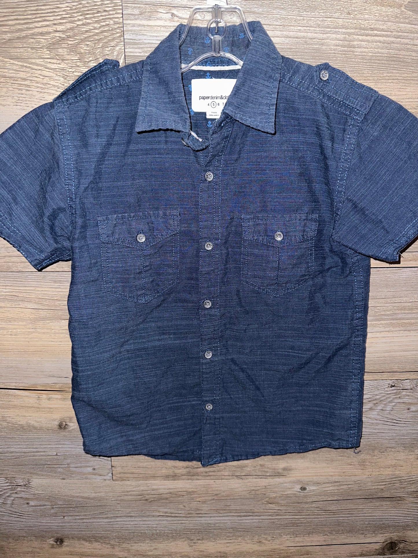 PaperDenim&Cloth Shirt, Size 5T
