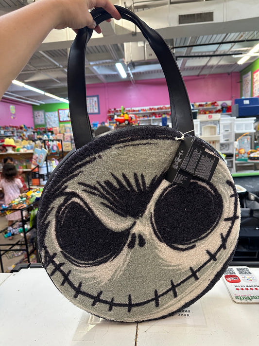 New Nightmare Before Christmas Sherpa Tote Bag