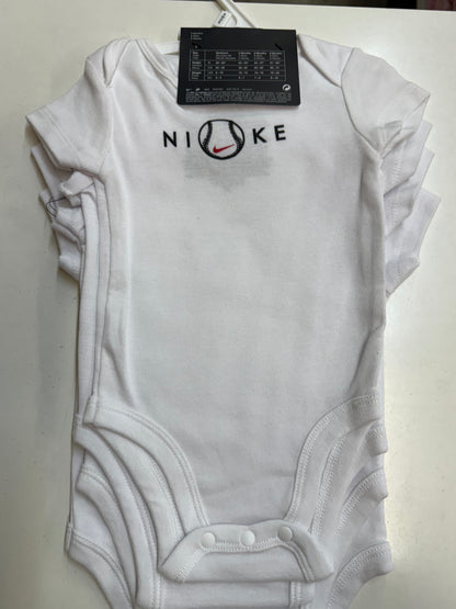 New 4pc Nike Bodysuits, 6m