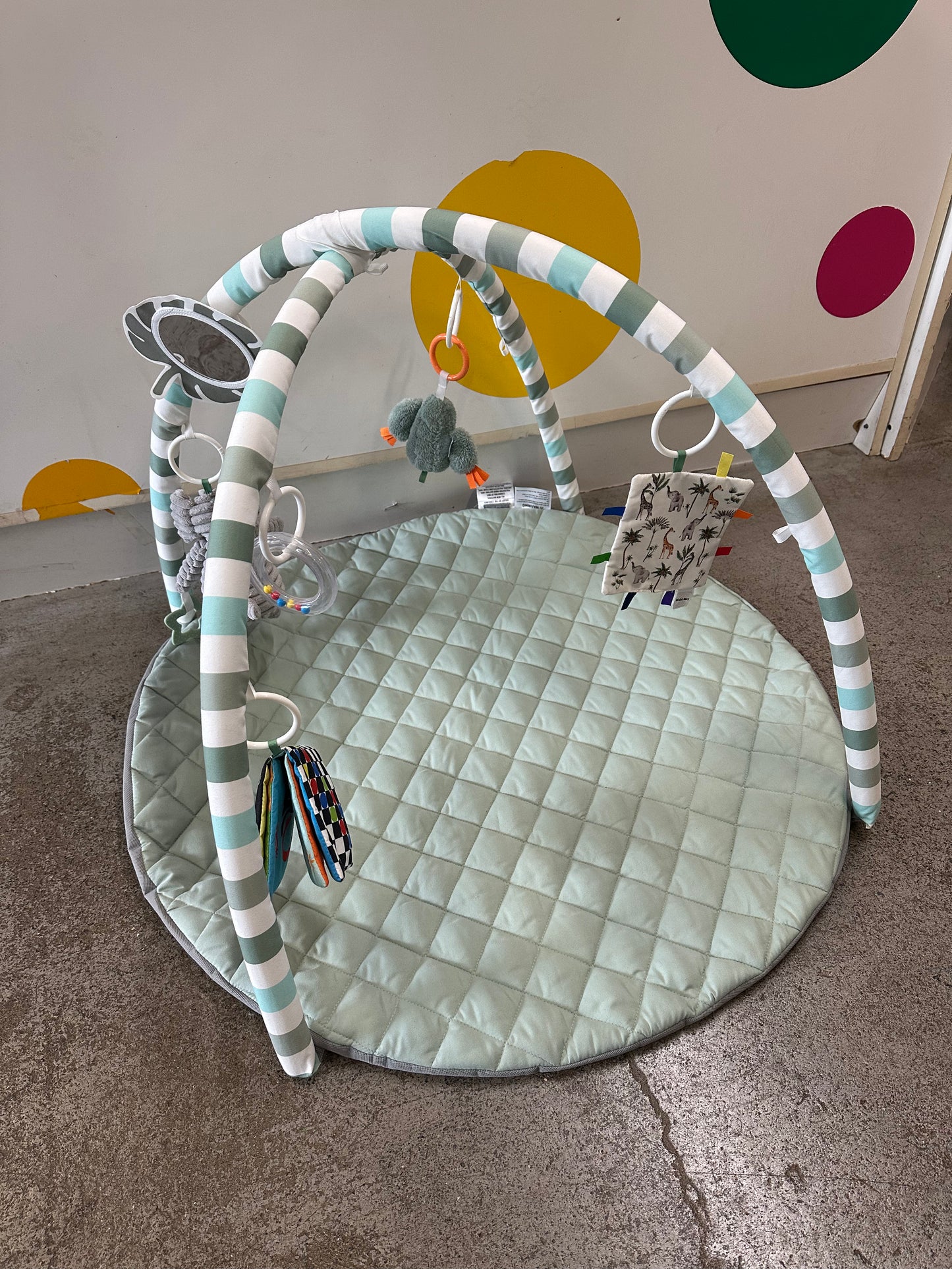 Blissful Diary Play Gym, Sage