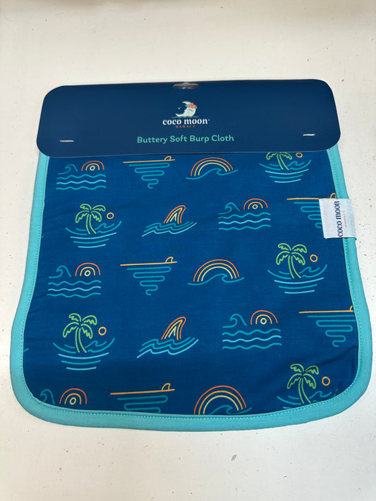 Coco Moon Tropical Daydream Burp Cloth